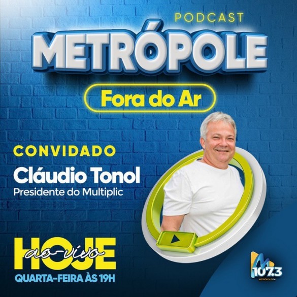 Metrópole Fora do Ar 2° Temporada Podcast #29 - Cláudio Tonol